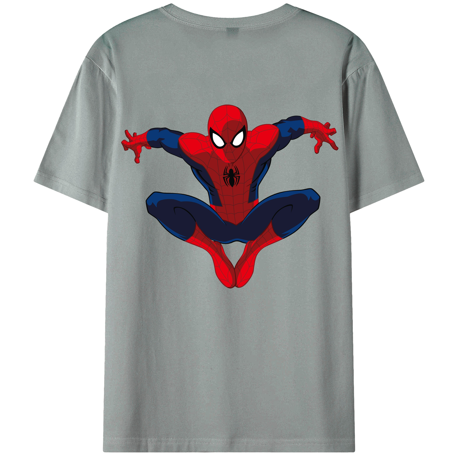 （画像用） アベンジャーズ The Avengers 綿100％ メンズ半袖Tシャツ（バックプリント） 通気性